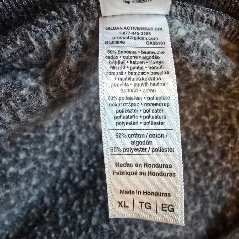 Yellowstone Dutton Ranch Bleached Sweatshirt Gray XL Flex Fleece - Picture 6 of 6